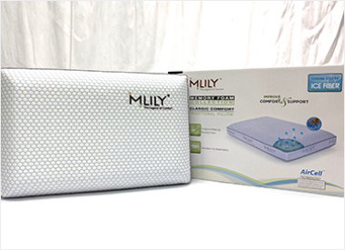 Mlily Aircell Classic Memory Foam Pillow at $59 (U.P. $118)